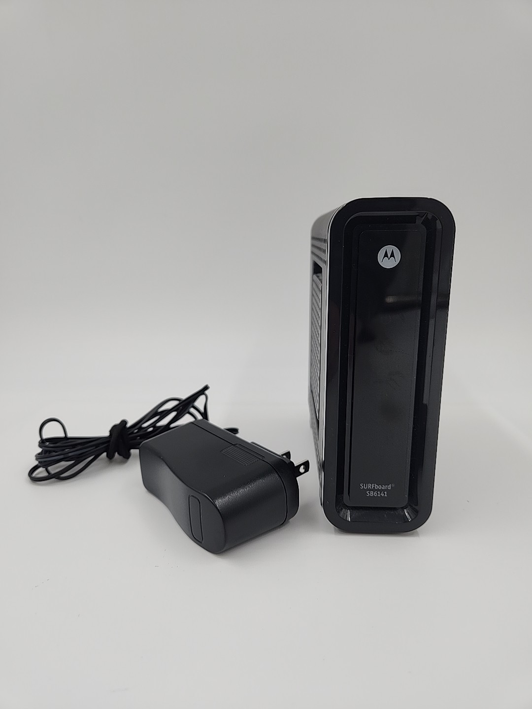 Motorola SURFboard SB6141 BLACK and AC Adaptor 1GHz LPF Tested & Works!