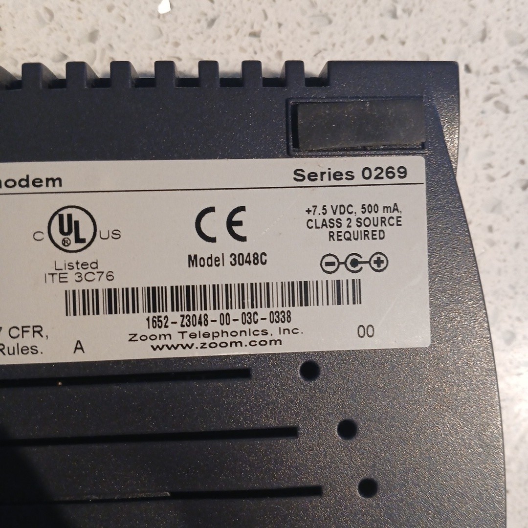 Zoom V.92 / V.90 Series 0269 Fax Modem Faxmodem Home Or Office