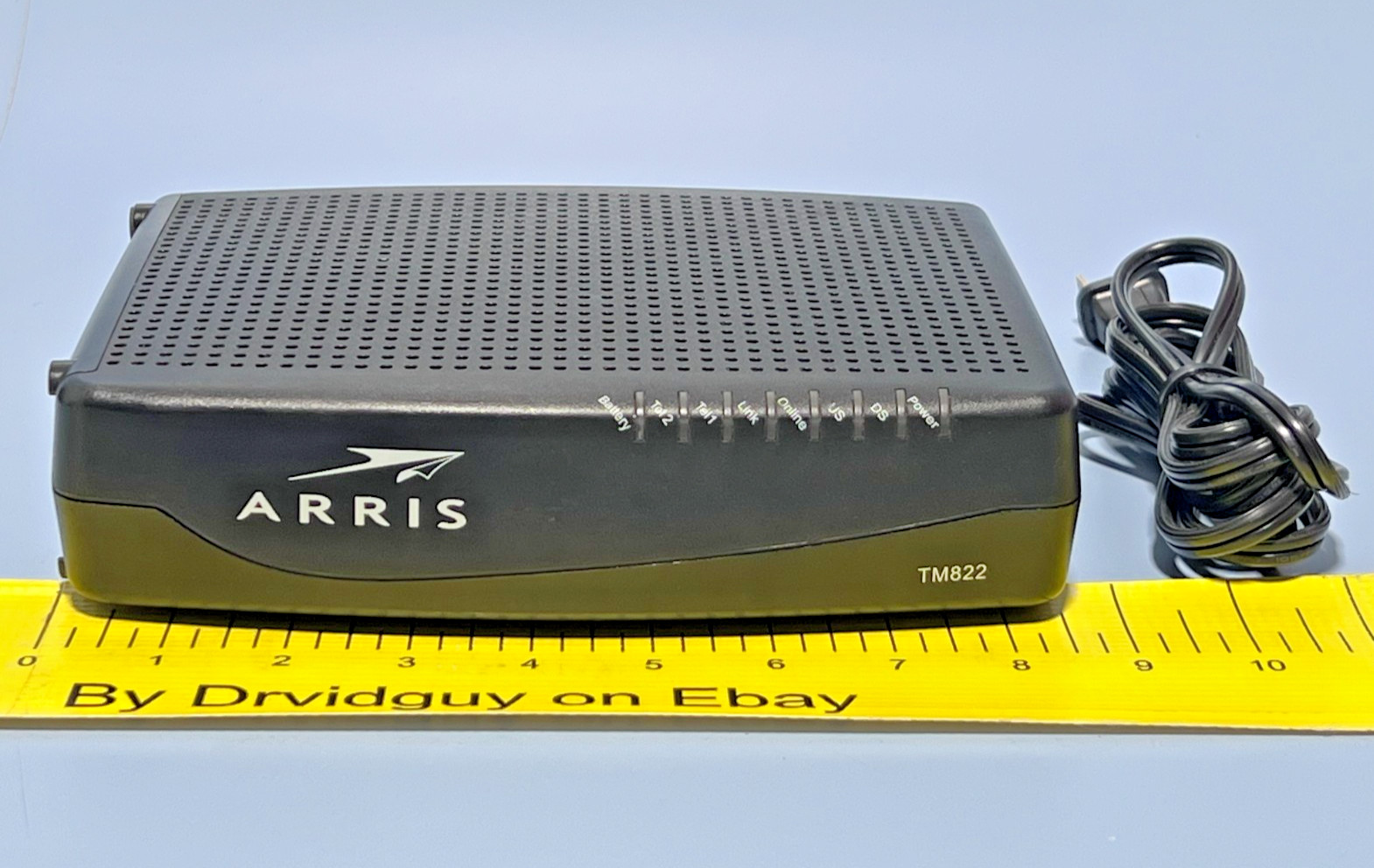 ARRIS Touchstone TM822G DOCSIS 3.0 Telephony Cable Modem – 8×4 – VoIP – Black
