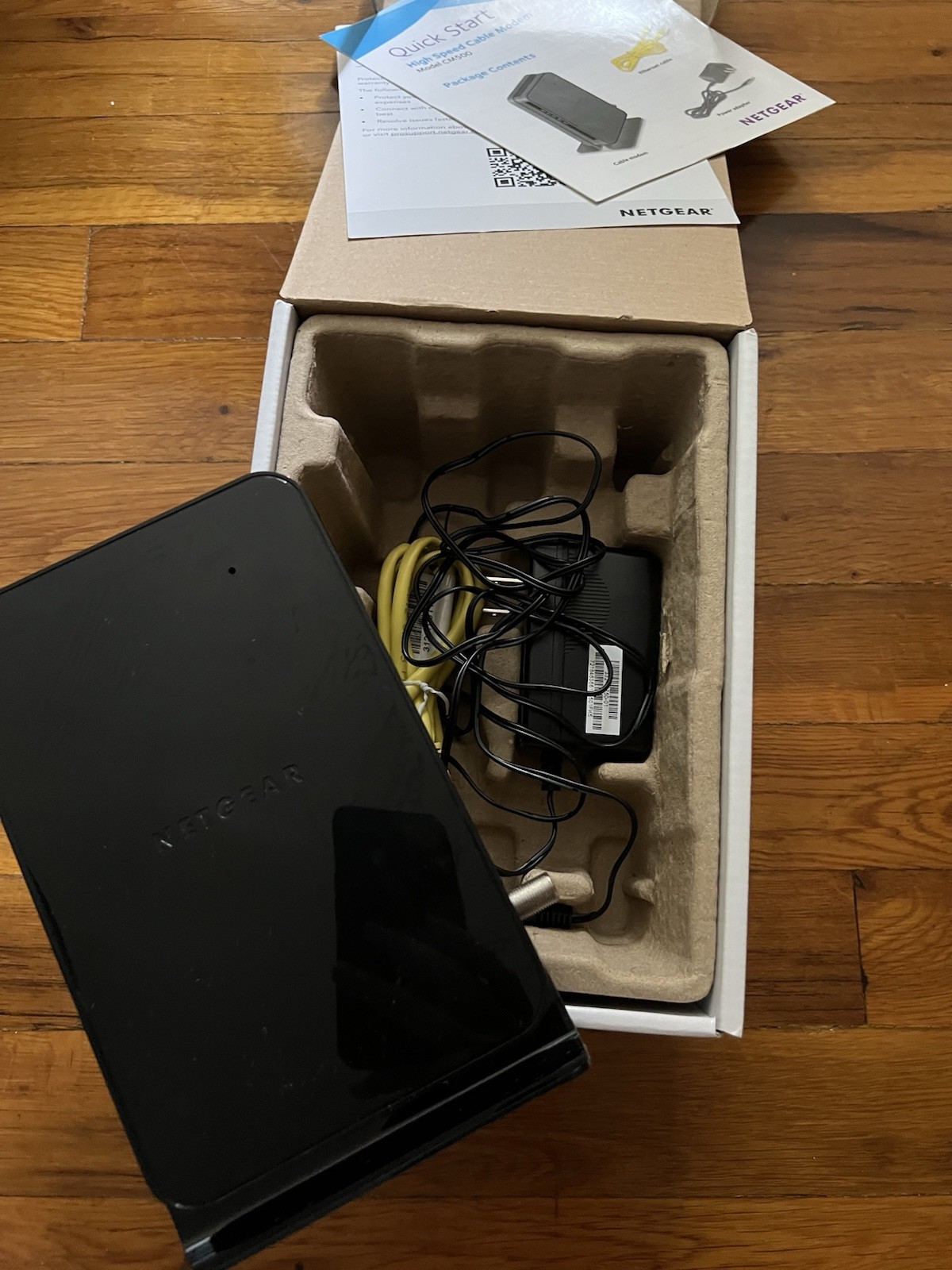 NETGEAR CM500-1AZNAS 16×4 DOCSIS 3.0 Cable Modem Max Download Speeds of 686mbps