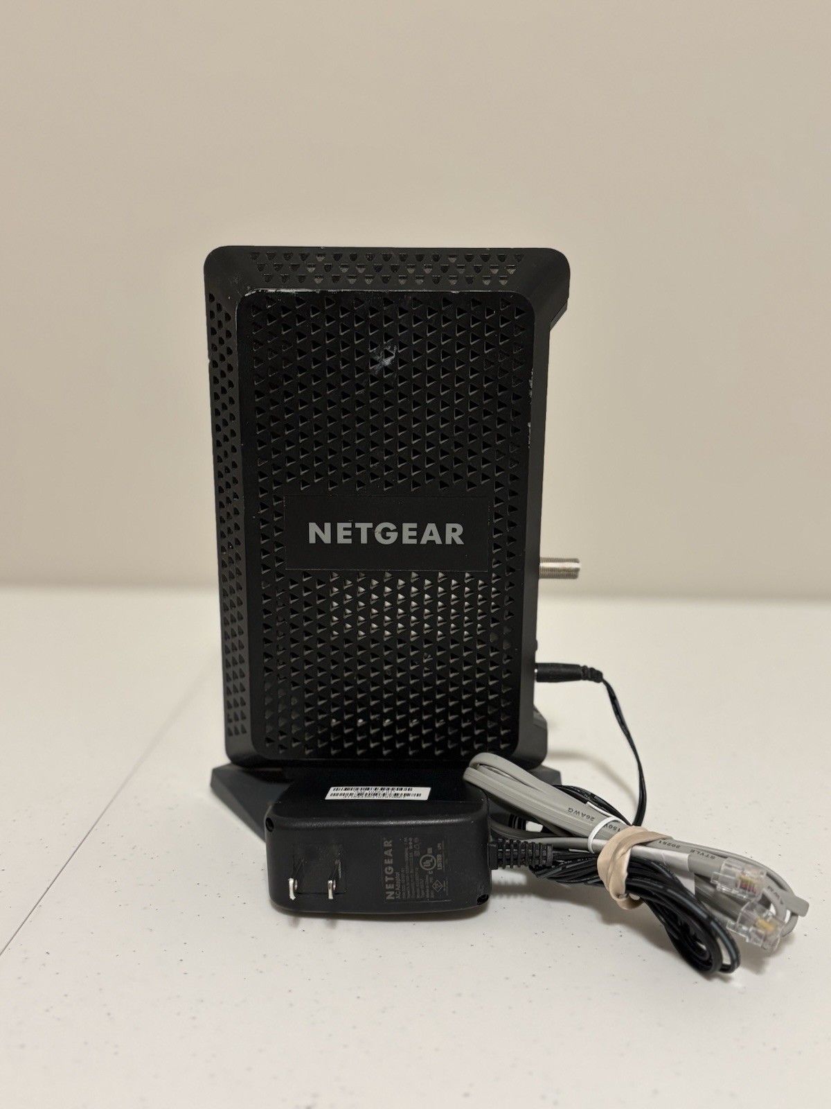 Netgear CM1000 DOCSIS 3.1 Multi-Gig Cable Modem with Ethernet & OEM Power Cable