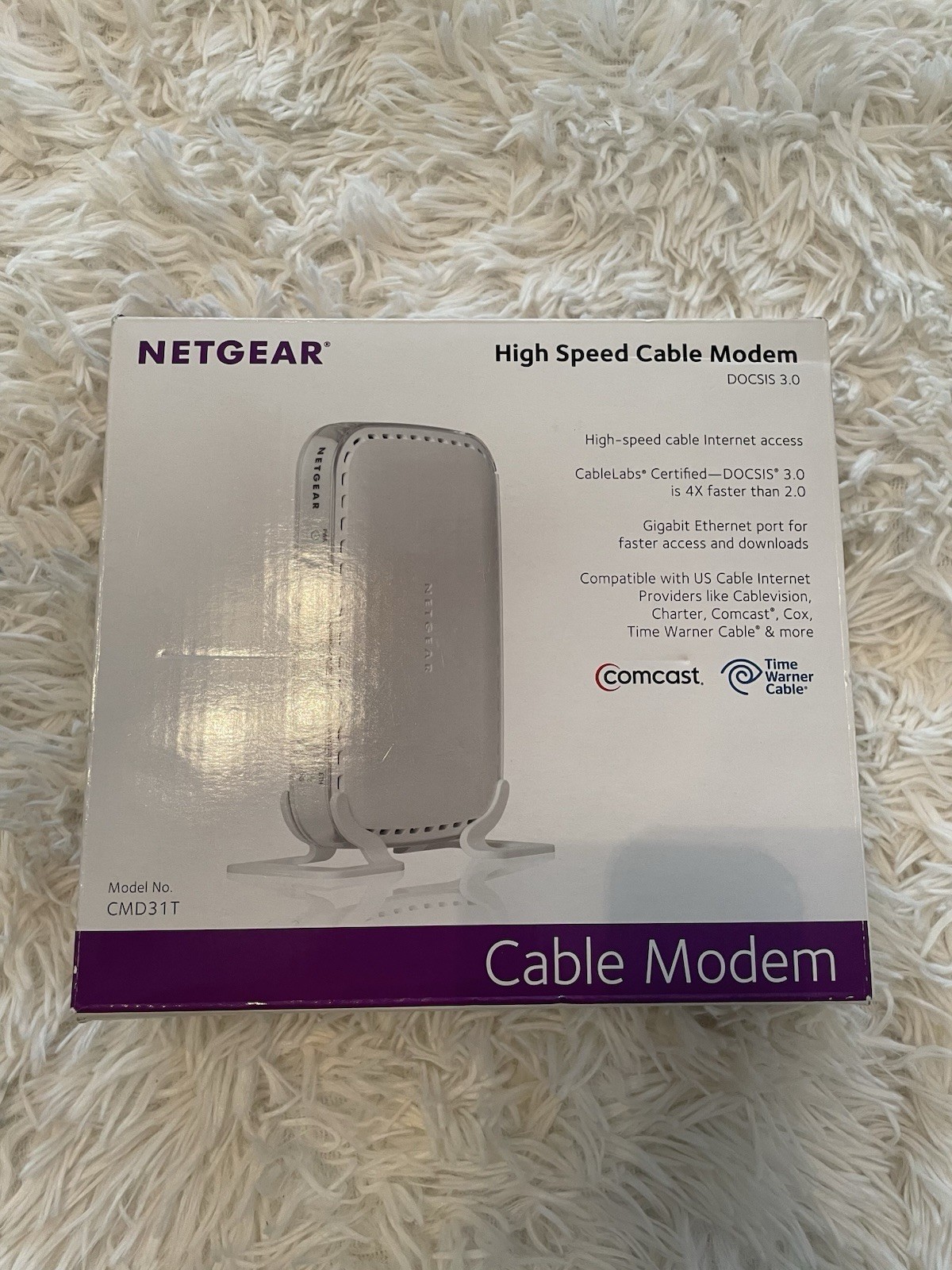 NETGEAR DOCSIS 3.0 – High Speed Cable Modem CMD31T