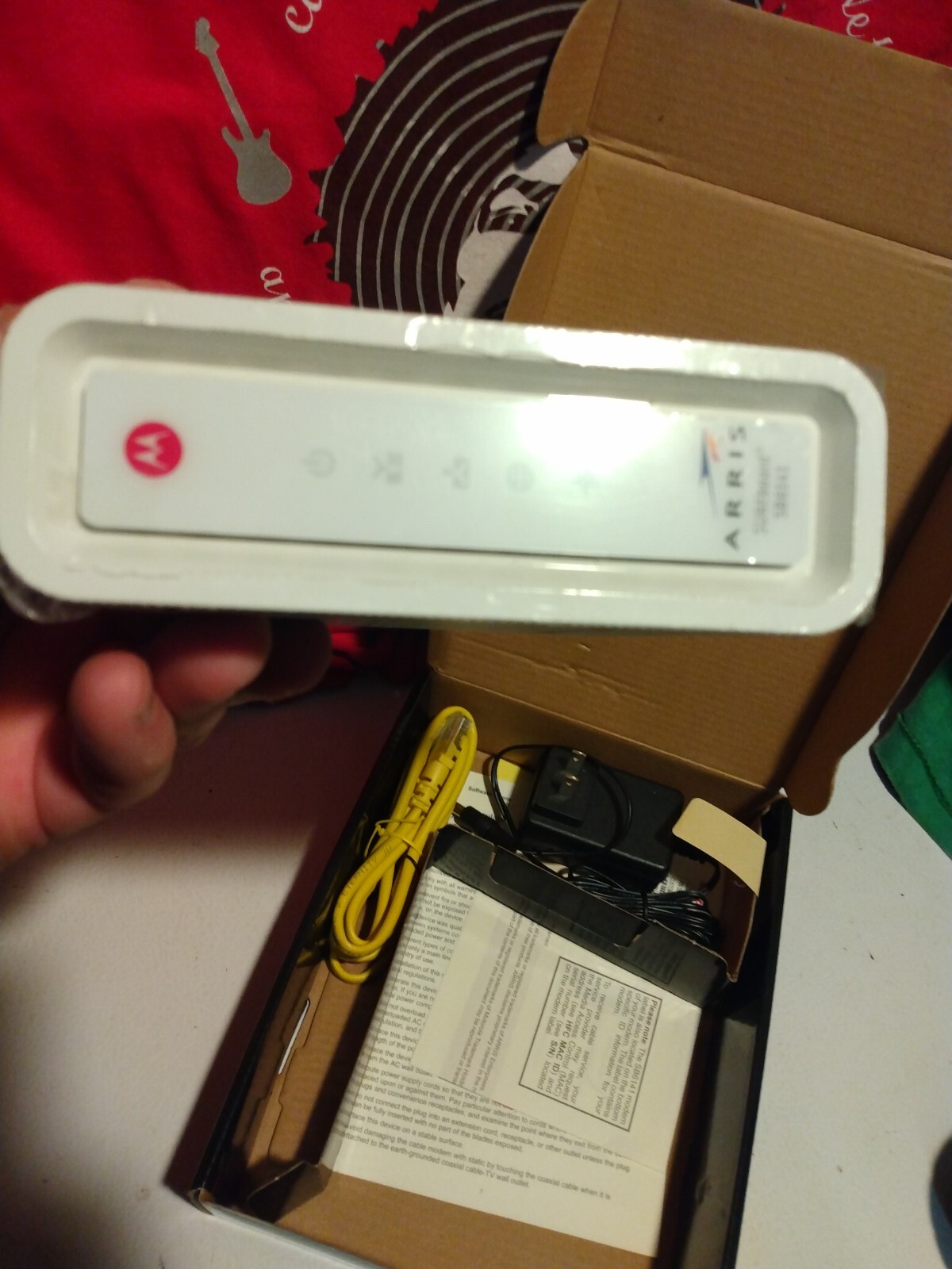 NEW Motorola ARRIS SURFboard SB6141 Docsis 3.0 Cable Computer Modem 400 Series