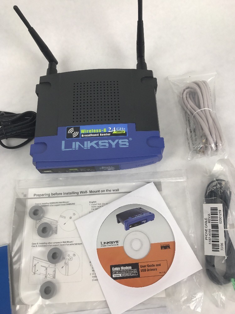 LINKSYS ETHERFAST CABLE MODEM BEFCMU10 VER 2 Excellent Condition