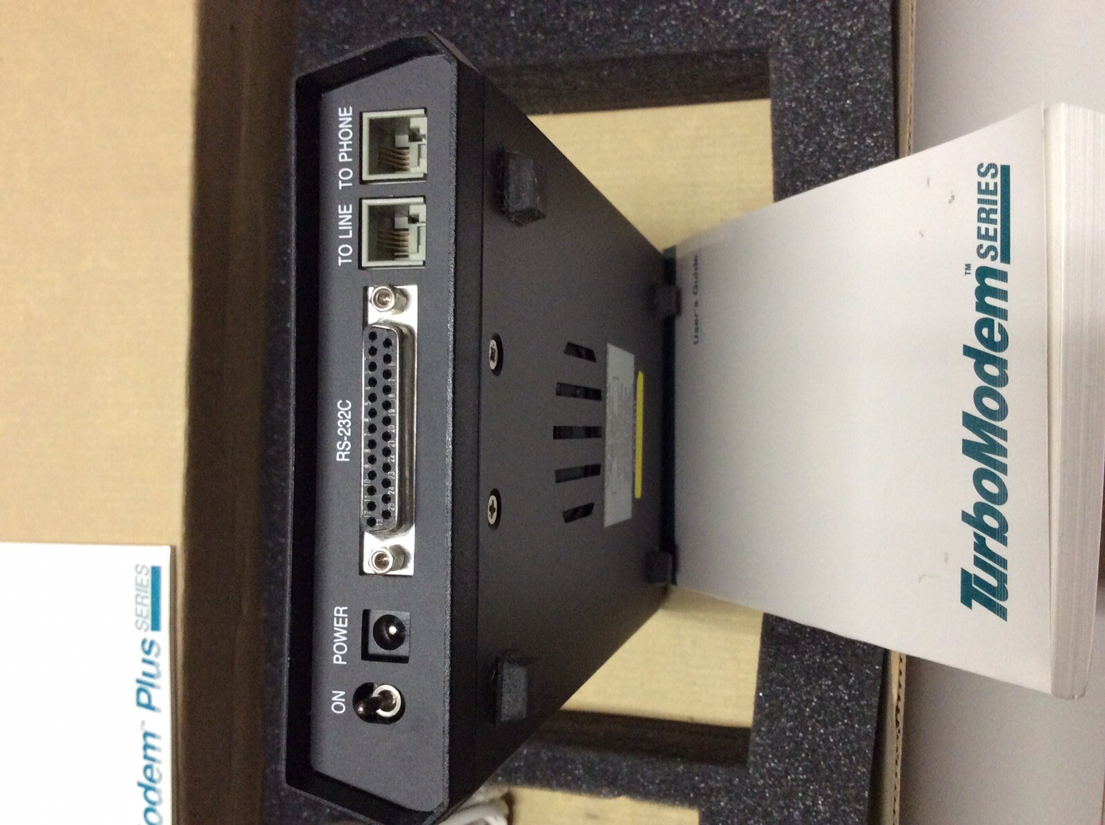 TurboModem Plus External Modem FM-144VR/1. (The Complete PC). Pre-Owned.