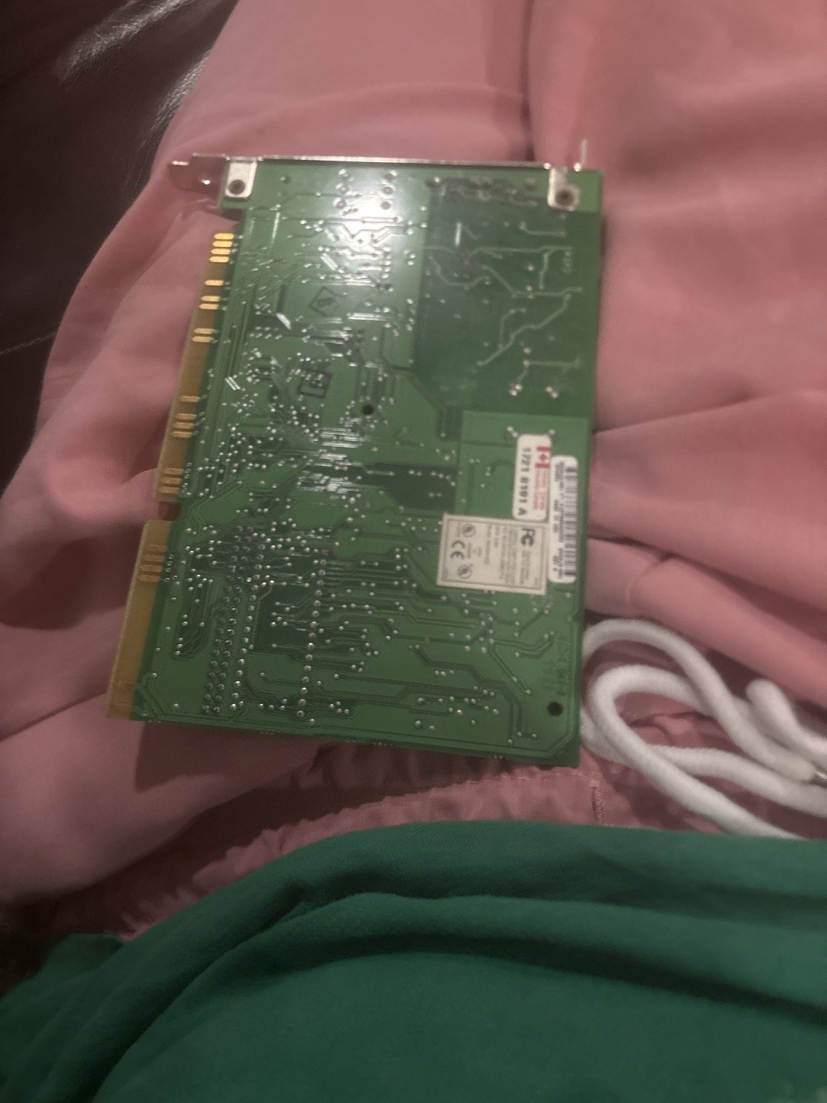 PCI 56K Dial-Up Modem Card RJ11 Internal Fax Modem Desktop PC Vintage