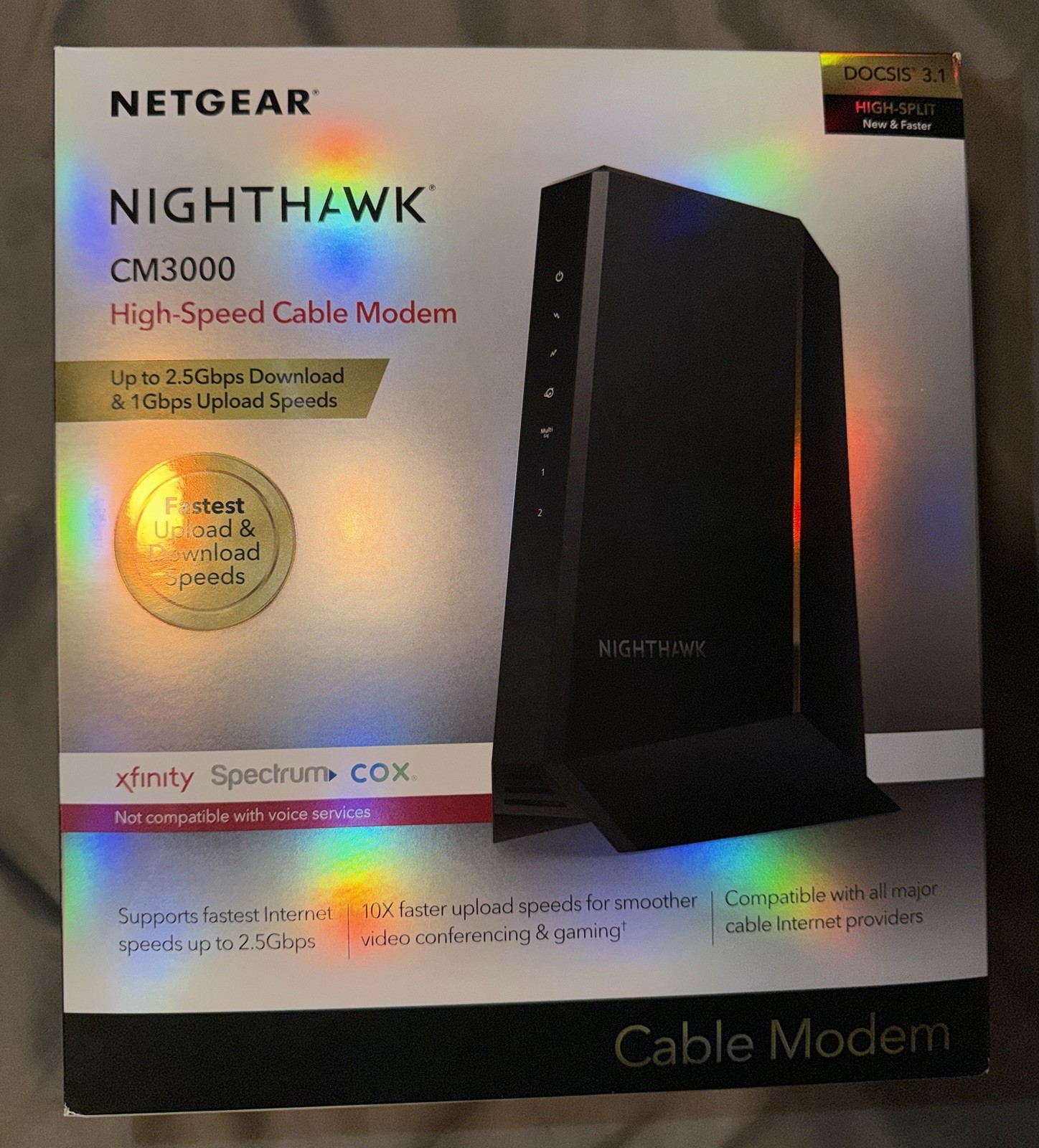 Netgear Nighthawk CM3000 High Speed Cable Modem