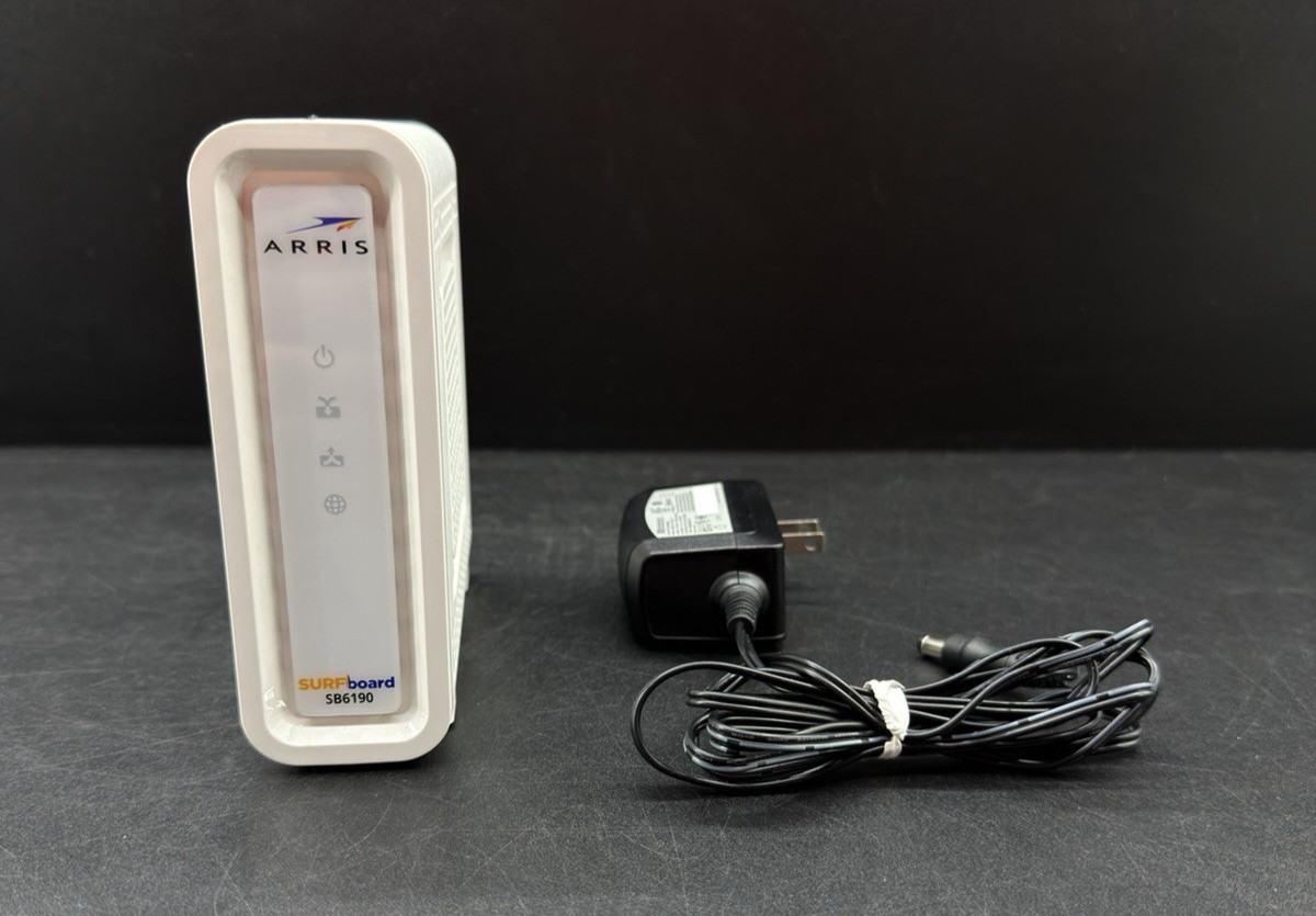 ARRIS SB6190 1Gbps SURFboard DOCSIS 3.0 Cable Modem Router