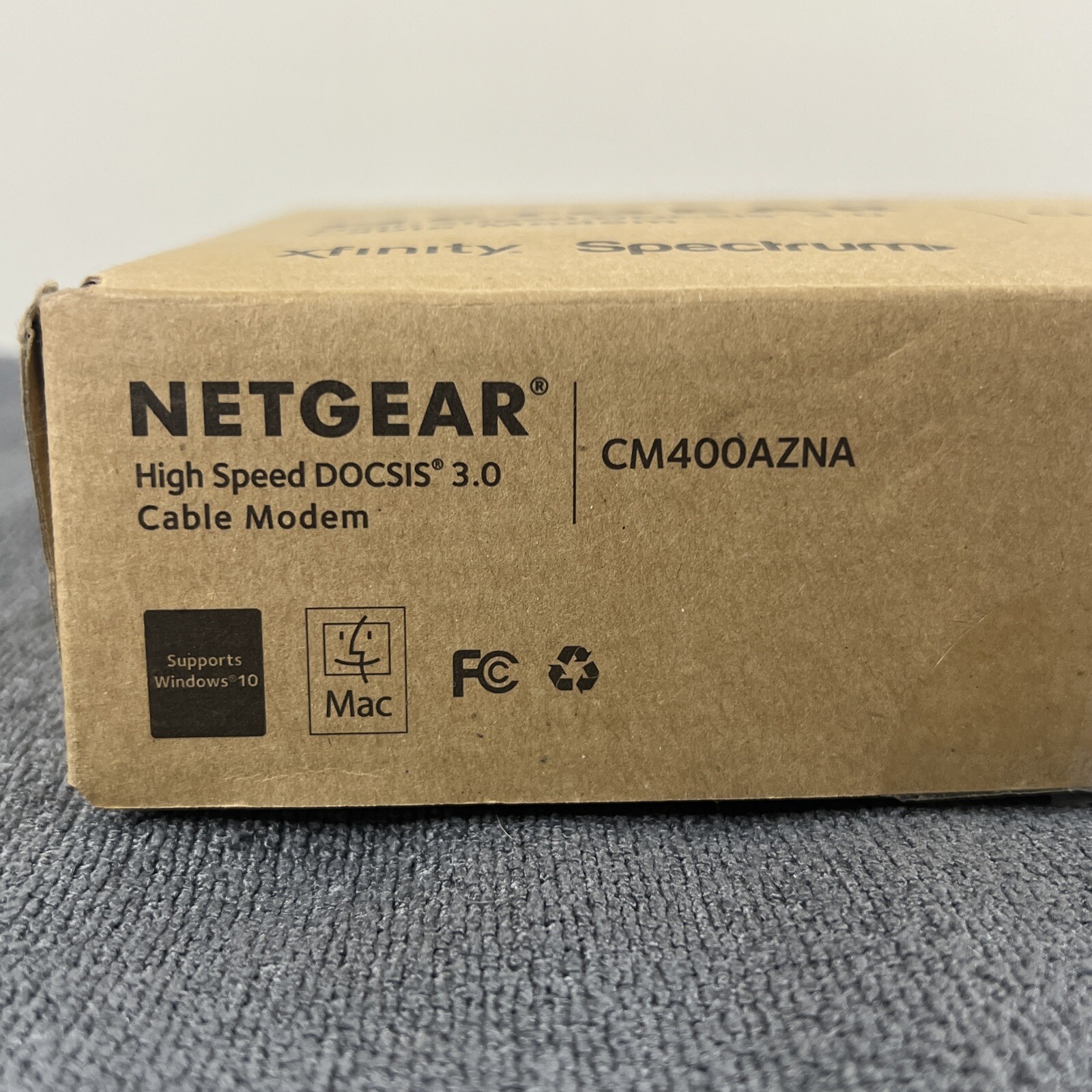Netgear Modem DOCSIS 3.0 Cable Modem Xfinity-Time Warner CM400AZNA