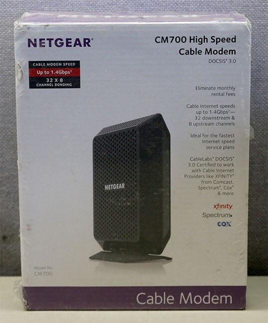Netgear CM700 High Speed DOCSIS 3.0 Cable Modem New NIB CM700-100NAS