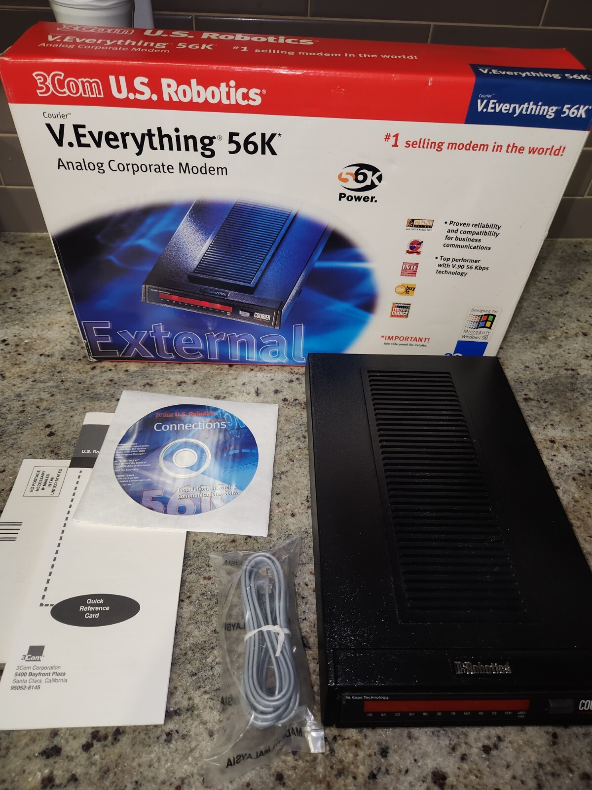 USRobotics Courier 56K (USR3453B) 56 Kbps