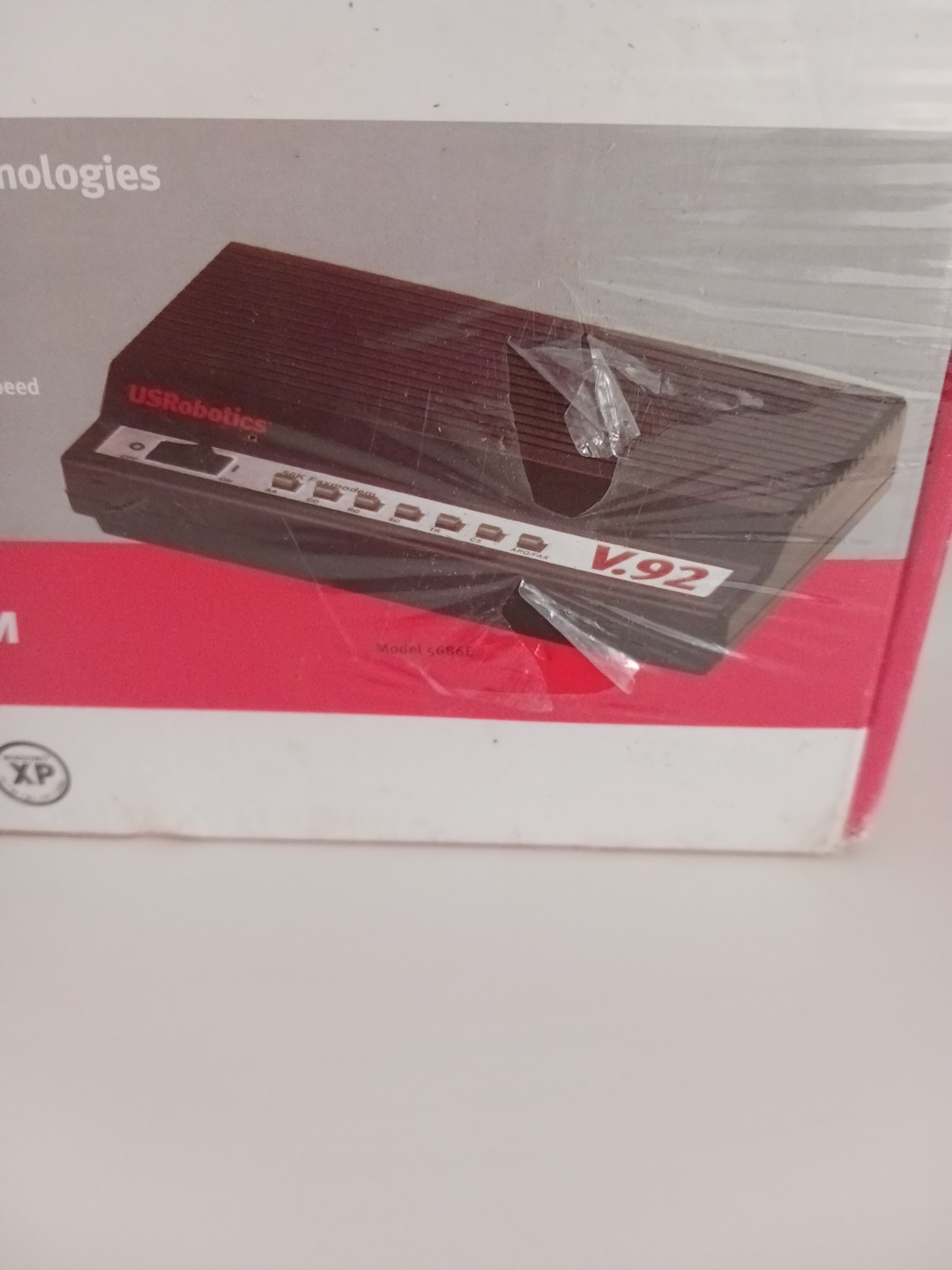 USRobotics 56K V.92 Fax Modem External Model 5686E Factory Sealed New in Box