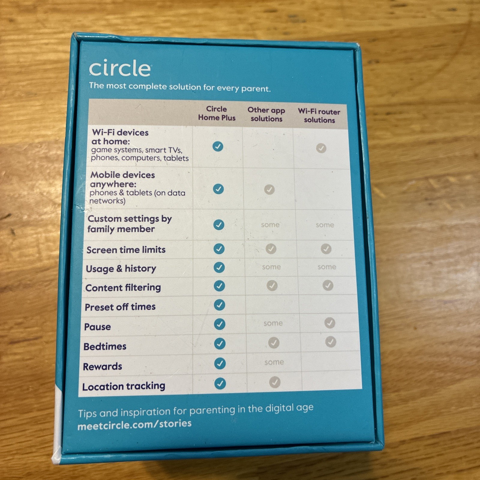 Circle Home Plus Parent Control Hub Device SLVH2-25-US