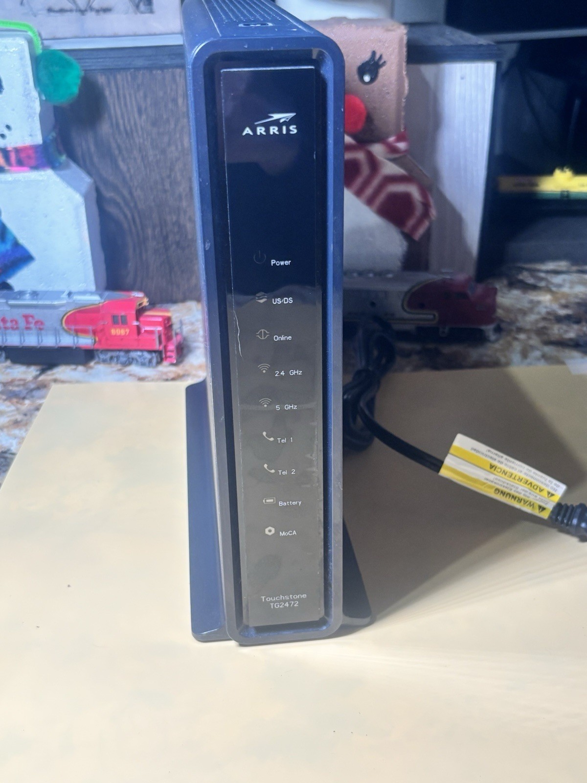 ARRIS Touchstone TG2472G Cable Voice Gateway Modem 24×8 DOCSIS 3.0 Gateway W/AC