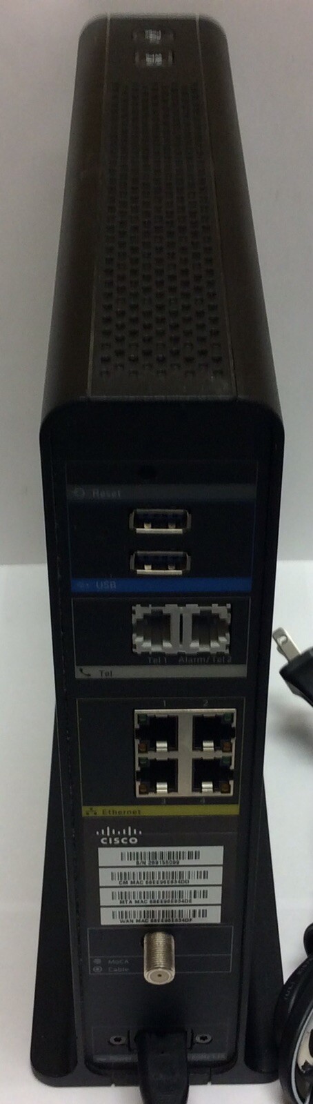 Cisco Dual Band WiFi High Speed Internet Cable Modem DPC3939B