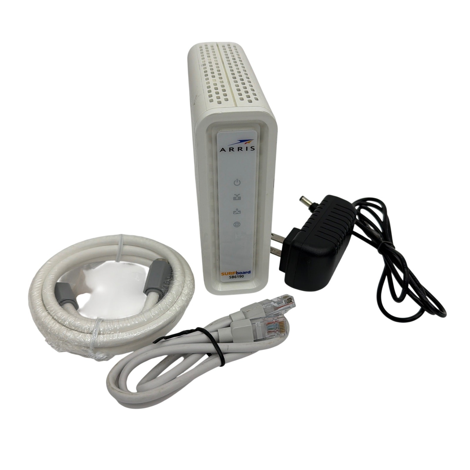 ARRIS SURFboard SB6190 DOCSIS 3.0 Cable Modem with Power Adapter and Cables