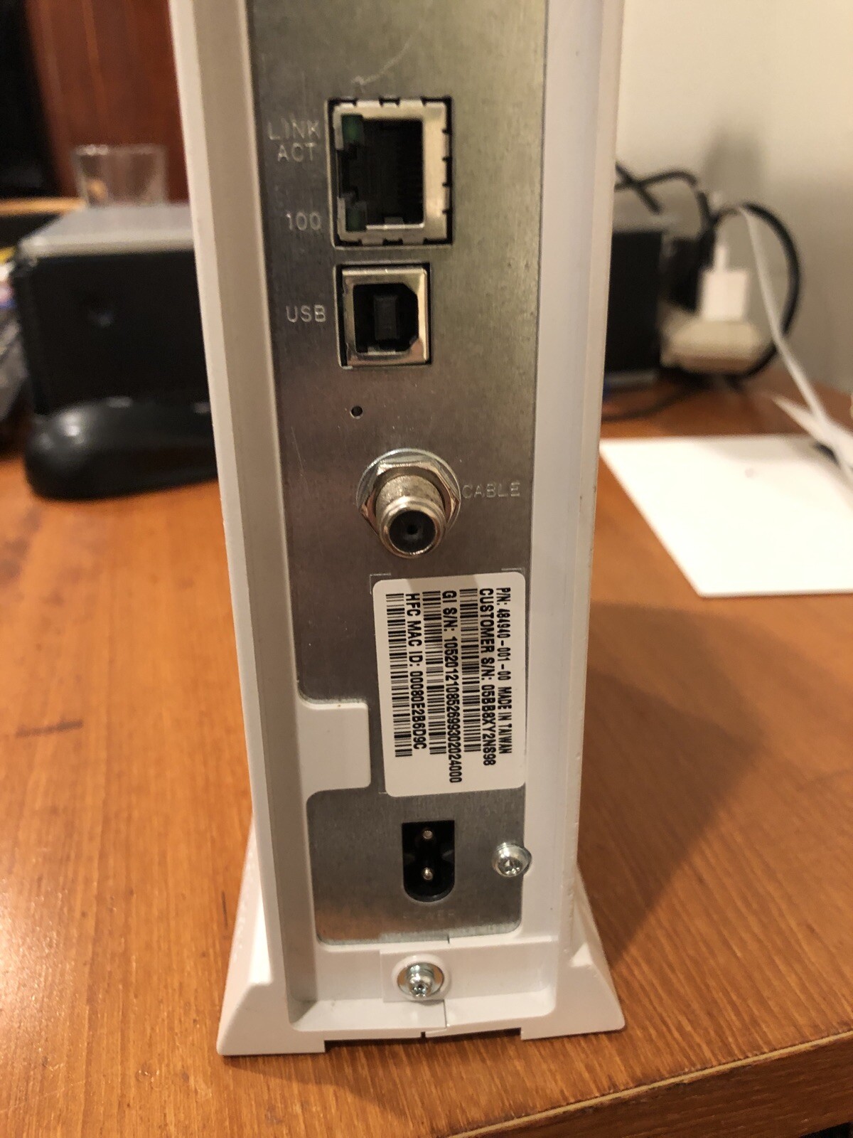Motorola SURFboard (SB4200) 38.91 Mbps