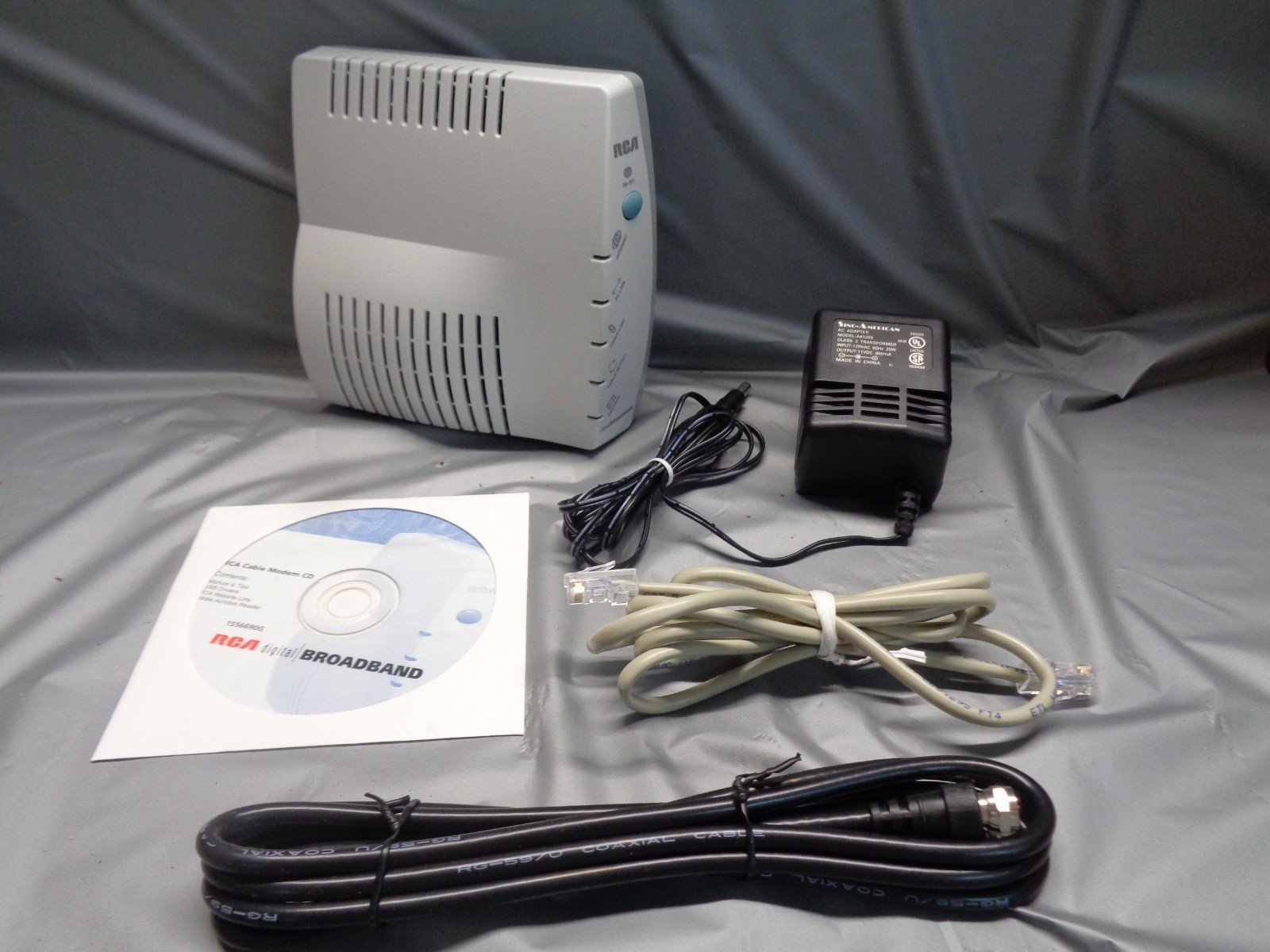 RCA DCM305R Digital Broadband USB Cable Modem – NEW Open Box