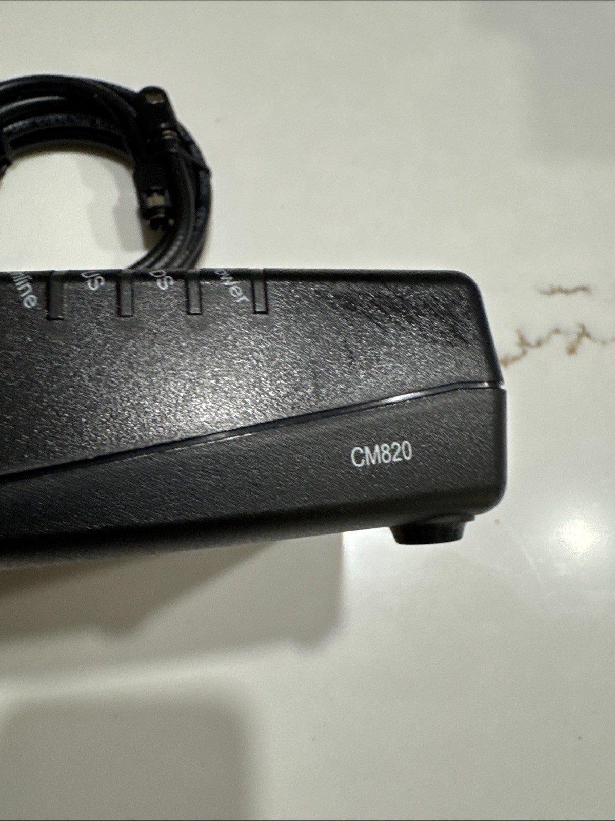 ARRIS CM820A DOCSIS 3.0 Cable Modem Comcast Fully Tested + Power Chord & Coax
