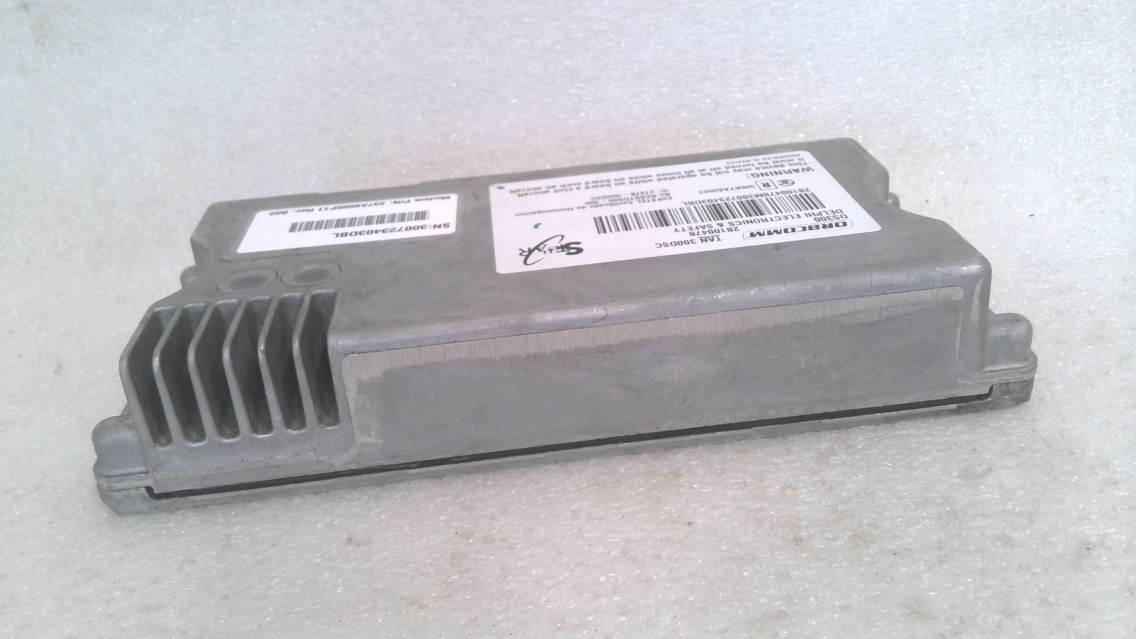ORBCOMM STELLAR DS300 237A9000P11 28100478 SATELLITE MODEM, DELPHI ELECT & SAFET