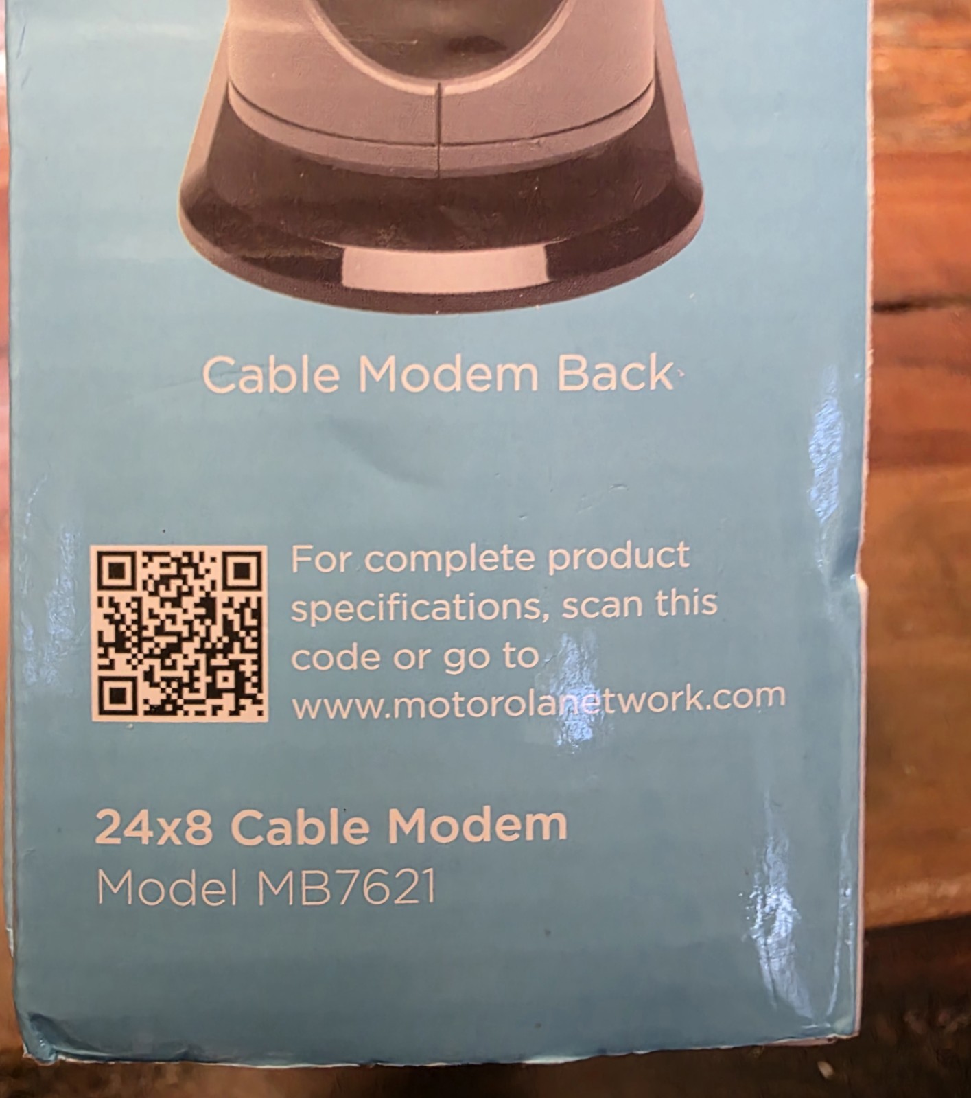 Motorola 24×8 Cable Modem MB7621-10 1000+ Mbps / Open Box