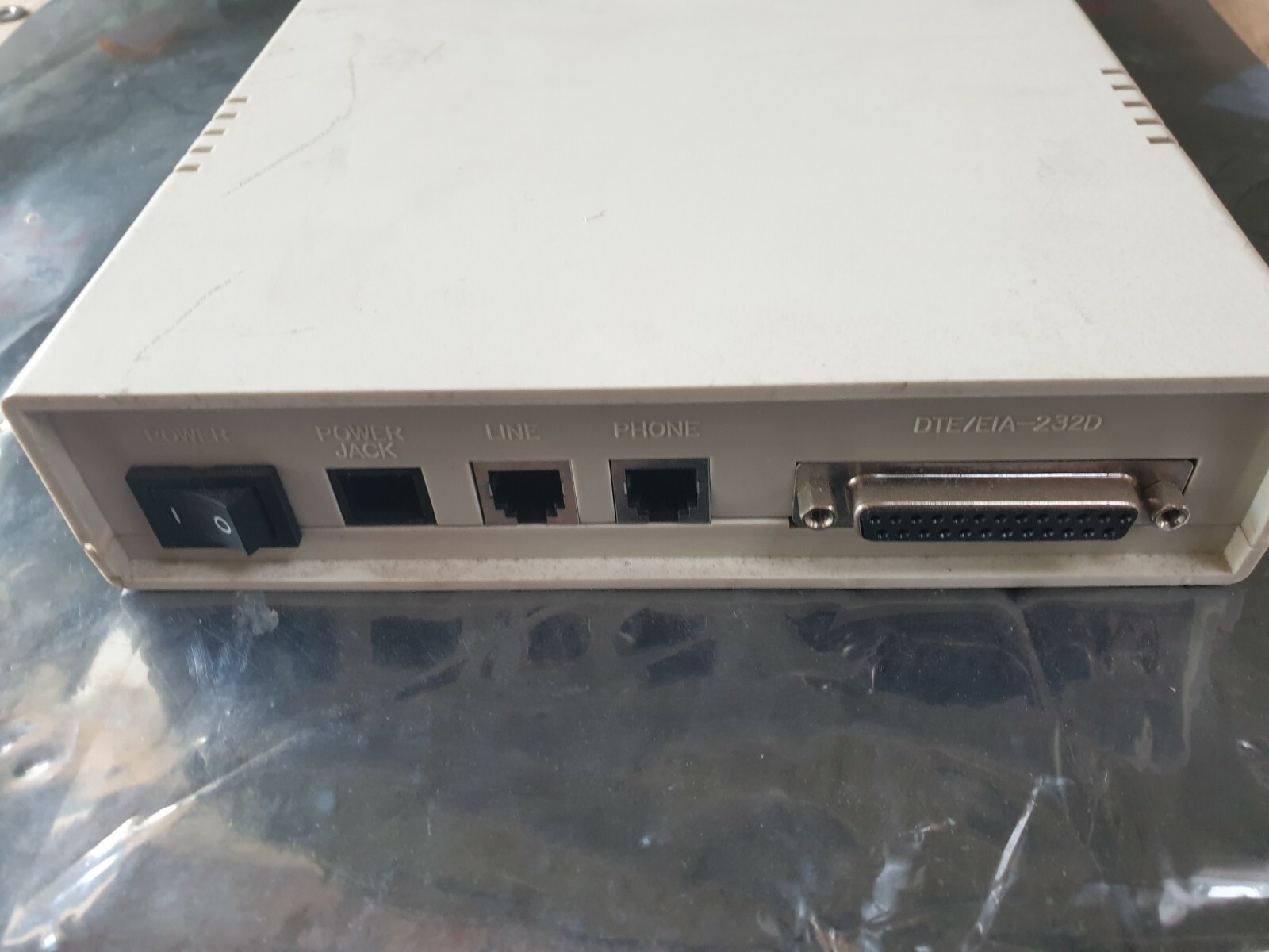 ZYXEL U-90E Serial External Fax Modem U-90E (R6S11.5)