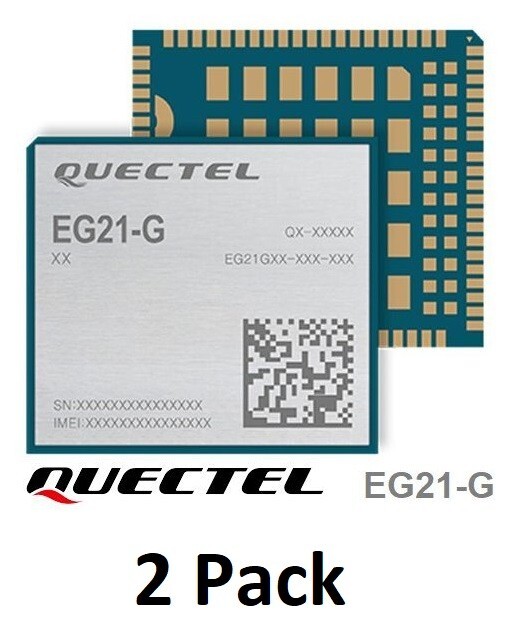 🔥🔥EG21G – Quectel LTE Cat1 module – Global version 10Mbps – 2 Pack + 2 Damaged