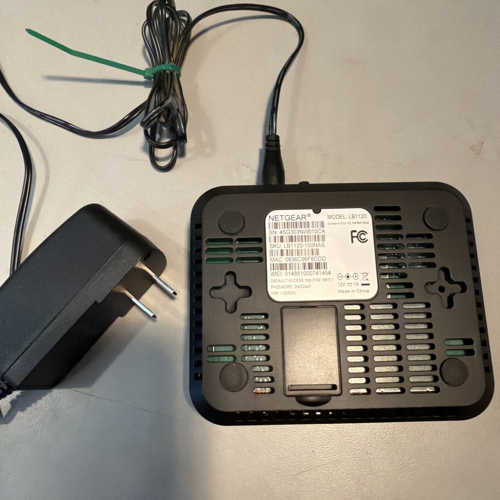 Netgear 4G LTE Modem Model LB1120