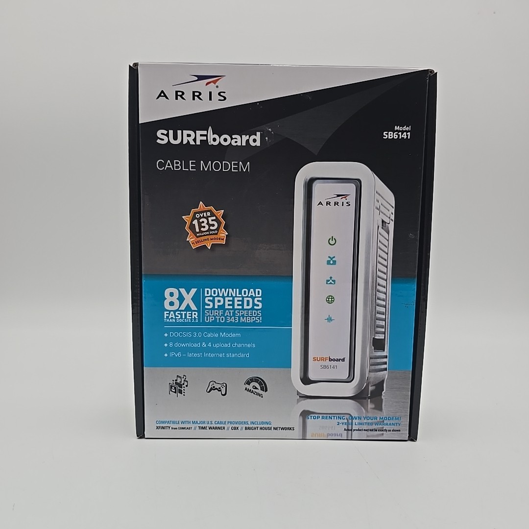 ARRIS SURFboard SB6141 Docsis 3.0 Cable Modem