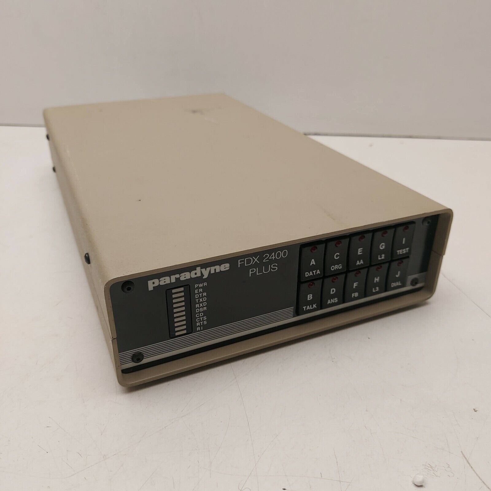 Paradyne FDX-2400 Plus 24K External Modem
