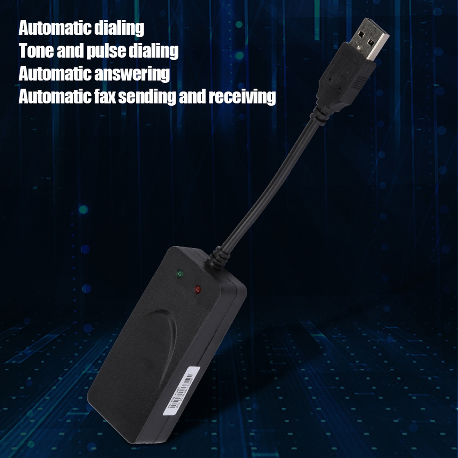 Fax Modem Dual Port USB2.0 56K External Modem Driver For 7/ 8/ 10/