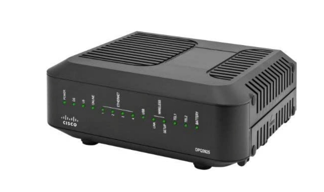 Cisco DPQ3925 Residential Gateway Modem (pre-owned)