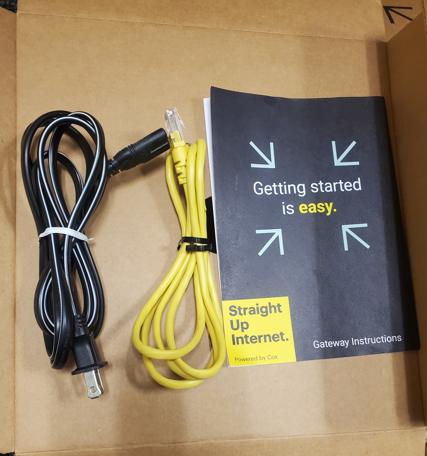 COX STRAIGHT UP MODEM. USED. NOT SURE IF IT CAN BE ACTIVATED.