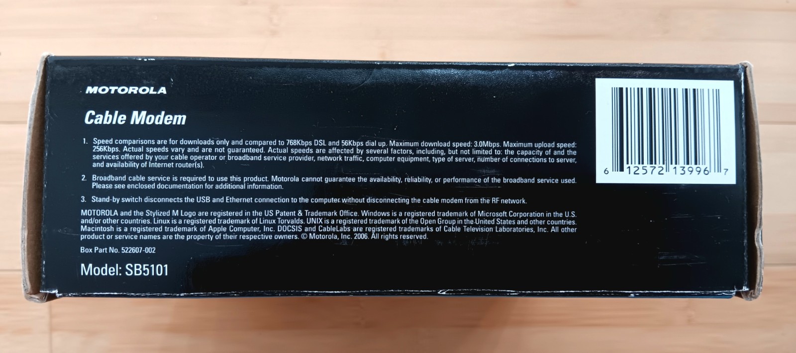 Motorola SURFboard SB5101 Cable Modem (Factory sealed)