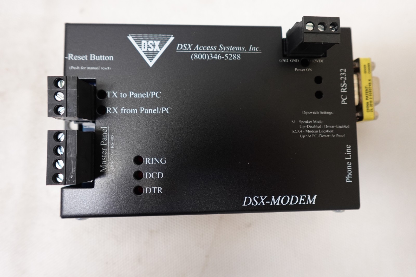 DSX – Security System Access Control System Modem Kit DSX-MODEM *NOS*