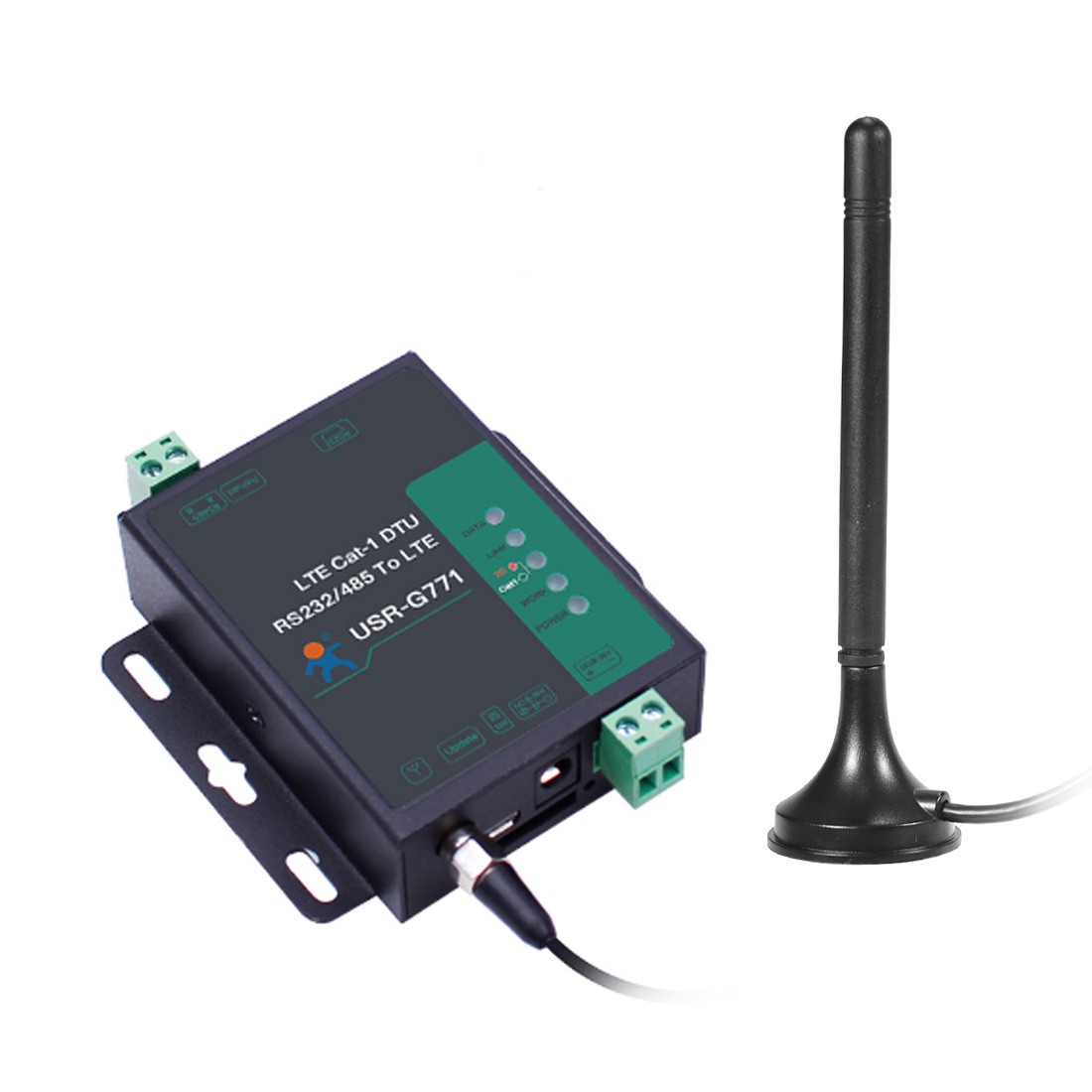 USR-G771-E LTE CAT 1 Cellular Modem For LTE GSM TCP UDP Transparent Transmission