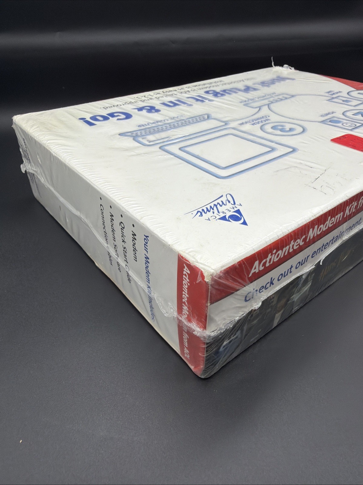 Vintage Rare Modem Kit from AOL Dial-Up Internet Connectivity New Sealed
