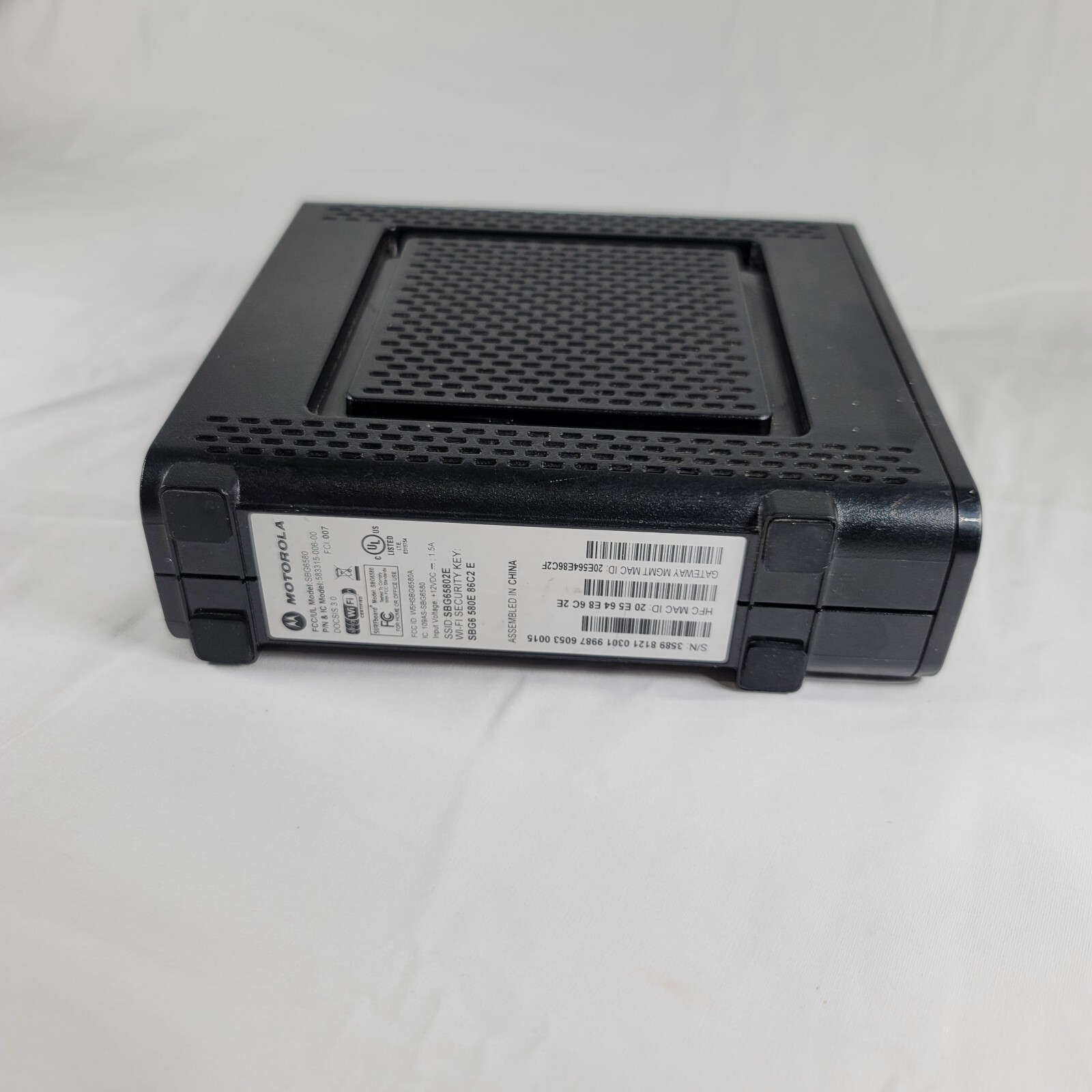 Motorola SBG6580 SURFboard eXtreme 3.0 Wireless Cable Modem *ONLY*