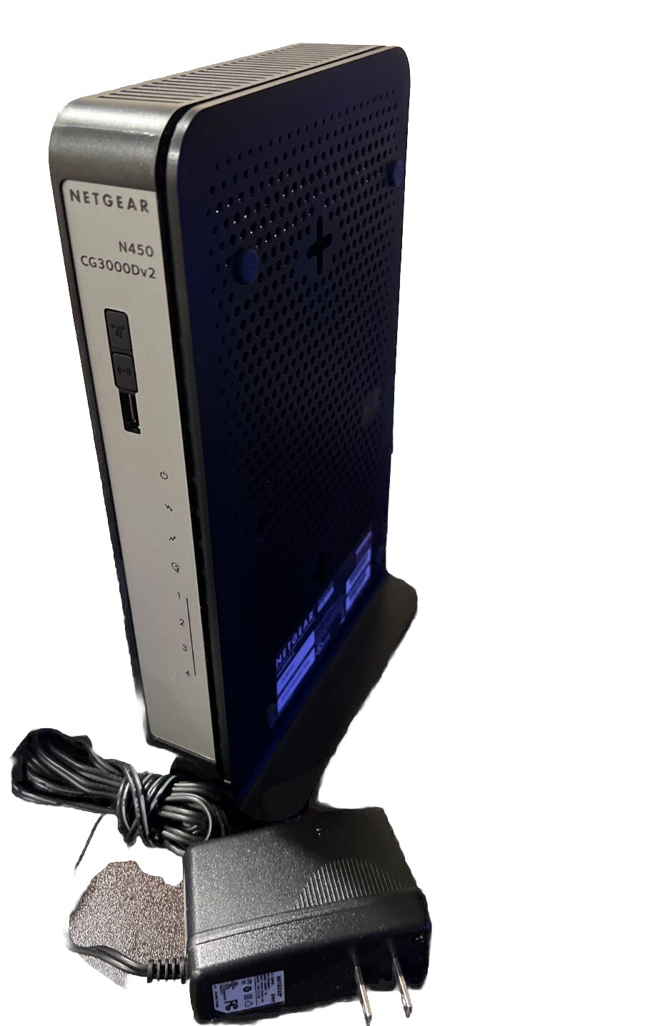 NETGEAR N450 Wireless Cable Modem WiFi Router CG3000Dv2 with Box