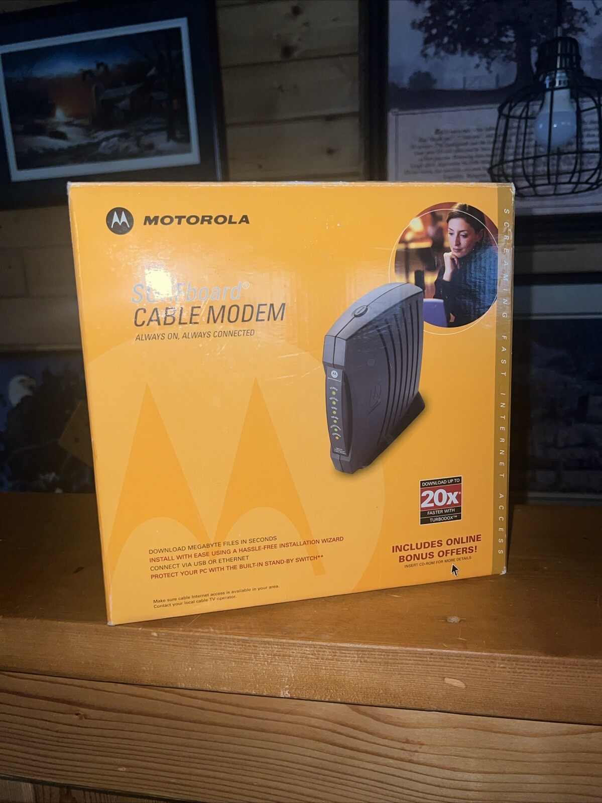 Motorola SURFboard SB5120 (505788-006-00) 38.91 Mbps. New Open Box