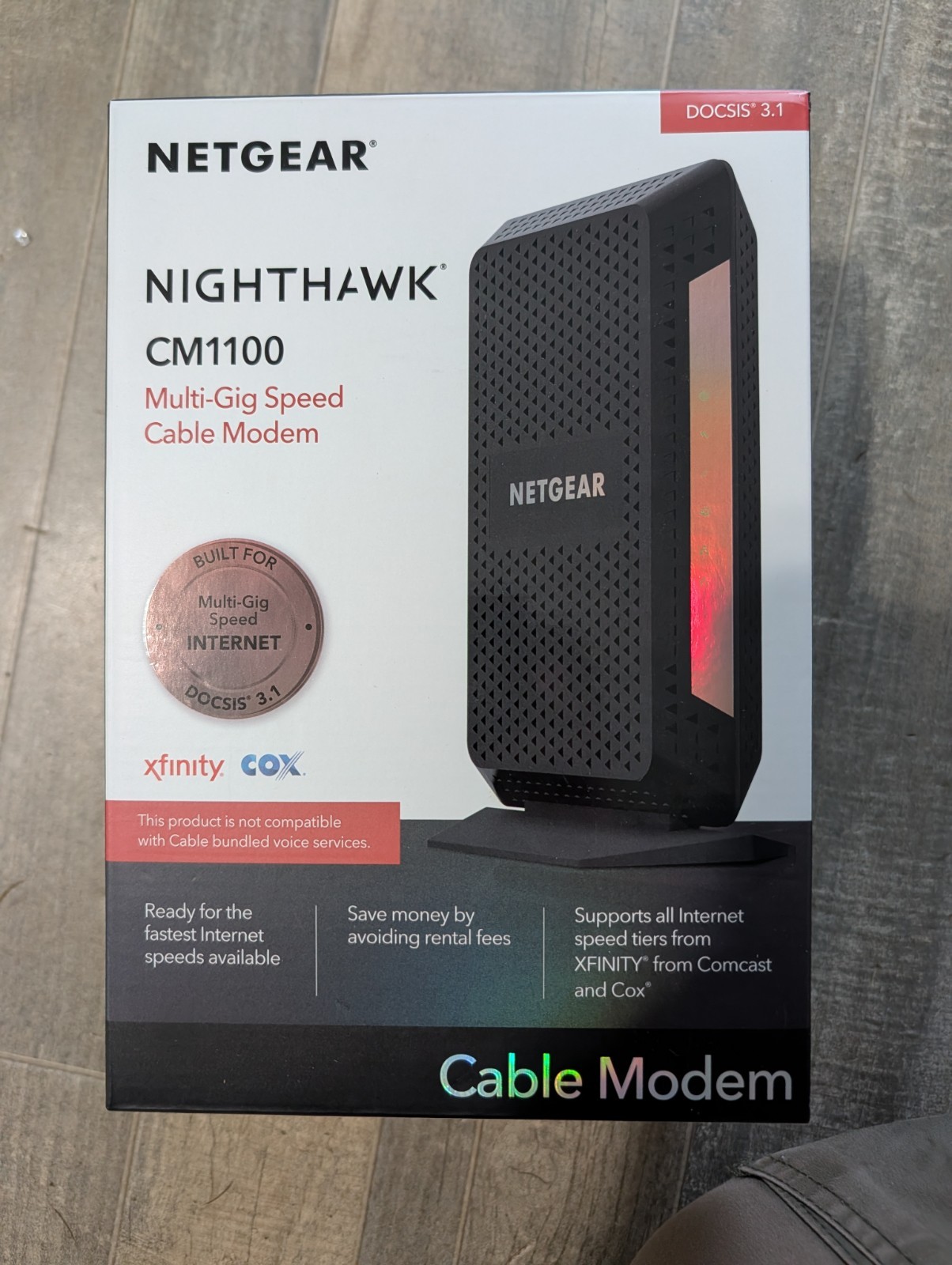 NETGEAR Multi-Gig Speed Cable Modem