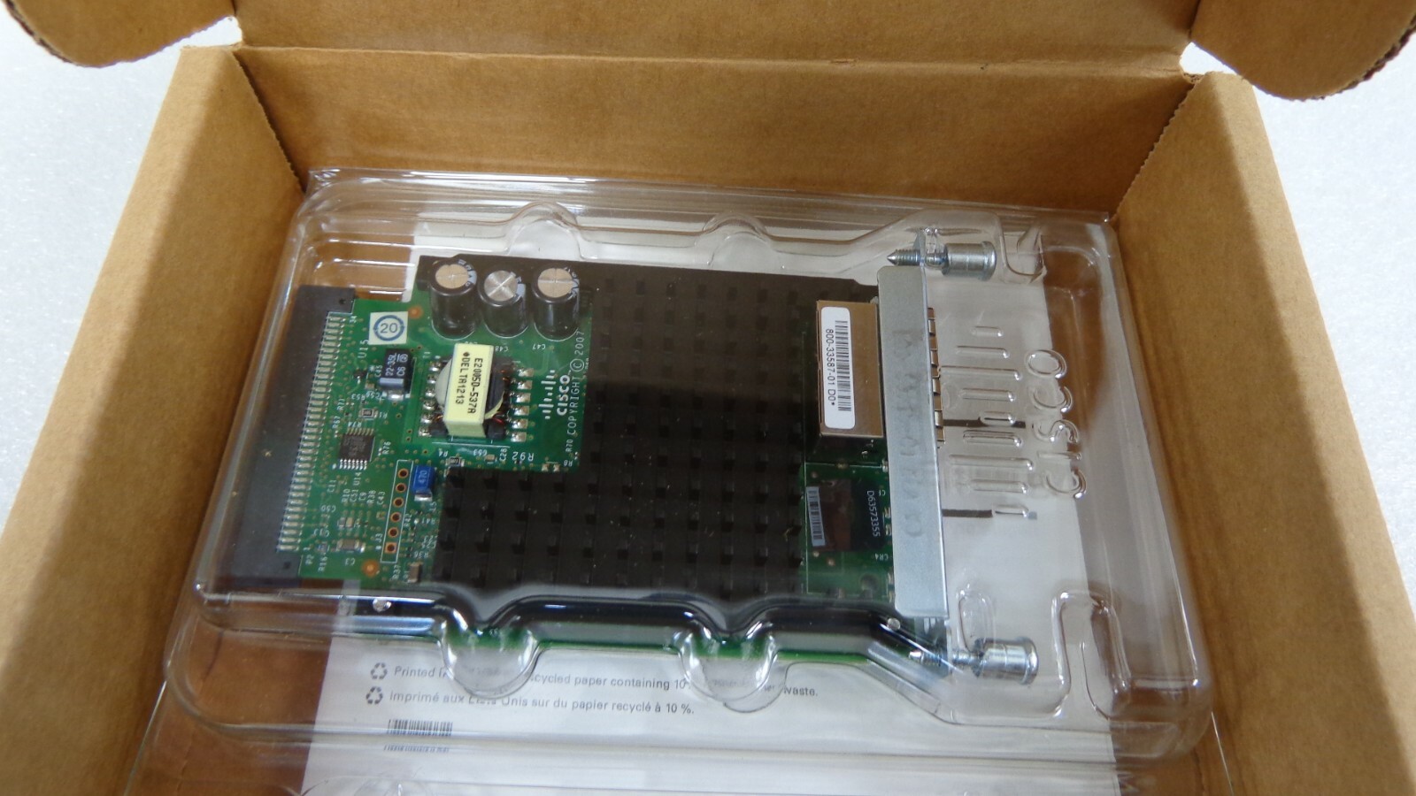 Cisco VIC3-2FXS/DID Two Port Voice Interface Card