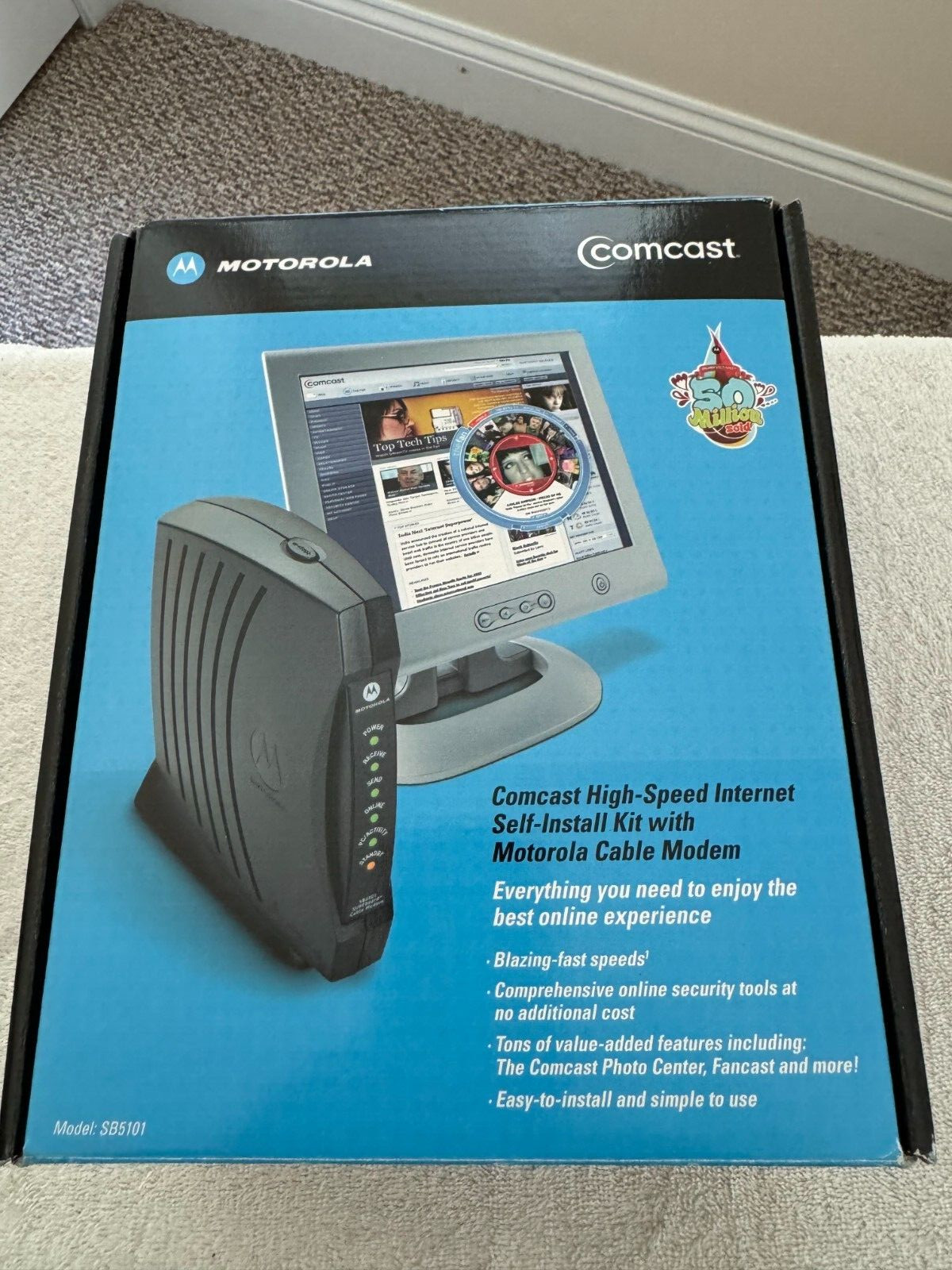 ⭐️⭐️⭐️⭐️⭐️ Motorola Surfboard SB5101 Cable Modem