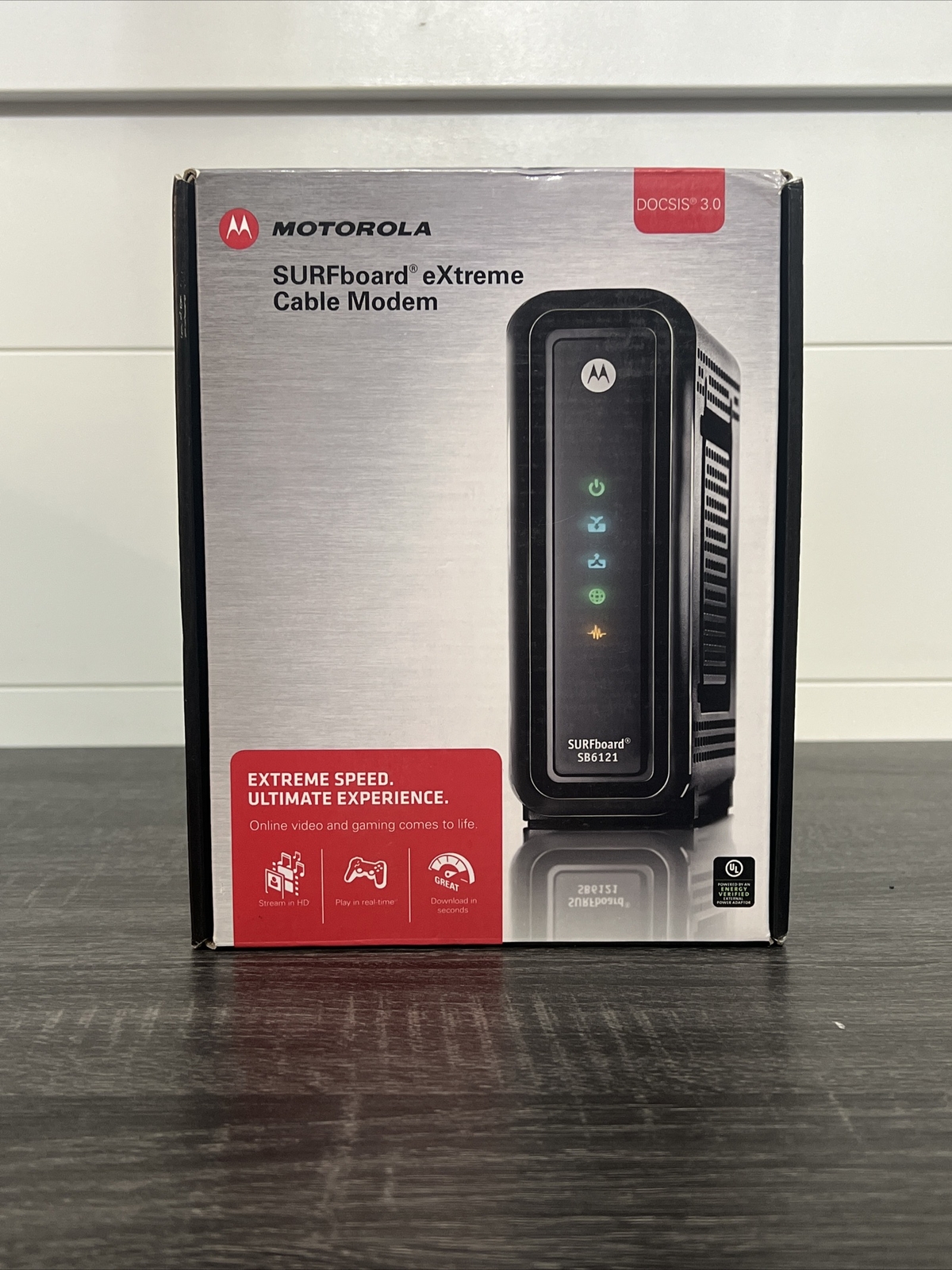 Motorola Arris Surfboard Extreme Modem, DOCSIS 3.0, 200 Series, Model SB6121
