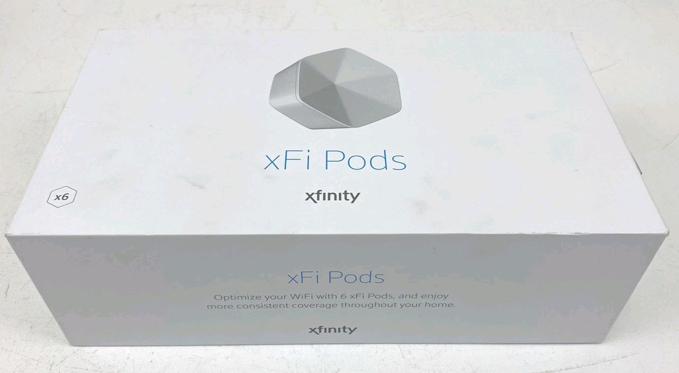 Xfinity xFi Pods XE1-S Gen 1 Mesh WiFi Extenders 6-Pack Open Box