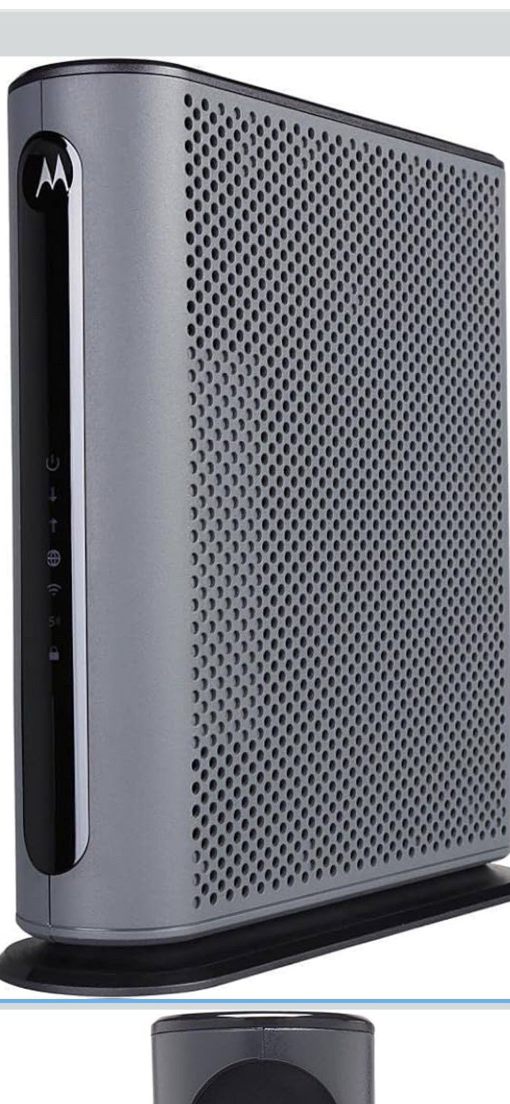 Motorola MG7550 (16×4) Cable Modem + AC1900 Wi-Fi Router Combo, DOCSIS 3.0