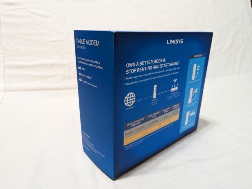 LINKSYS CM3024 High Speed DOCSIS 3.0 24×8 Cable Modem Xfinity Cox Charter Others