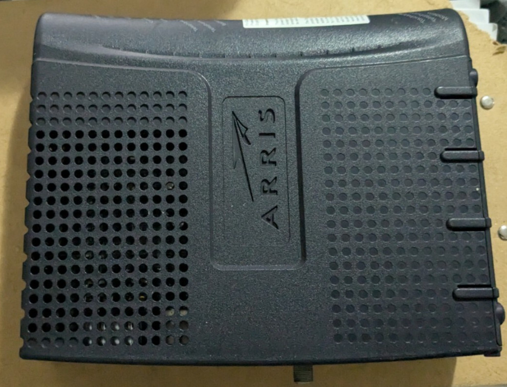 Arris TM602G/115 Touchstone Telephony Cable Modem Unit Only