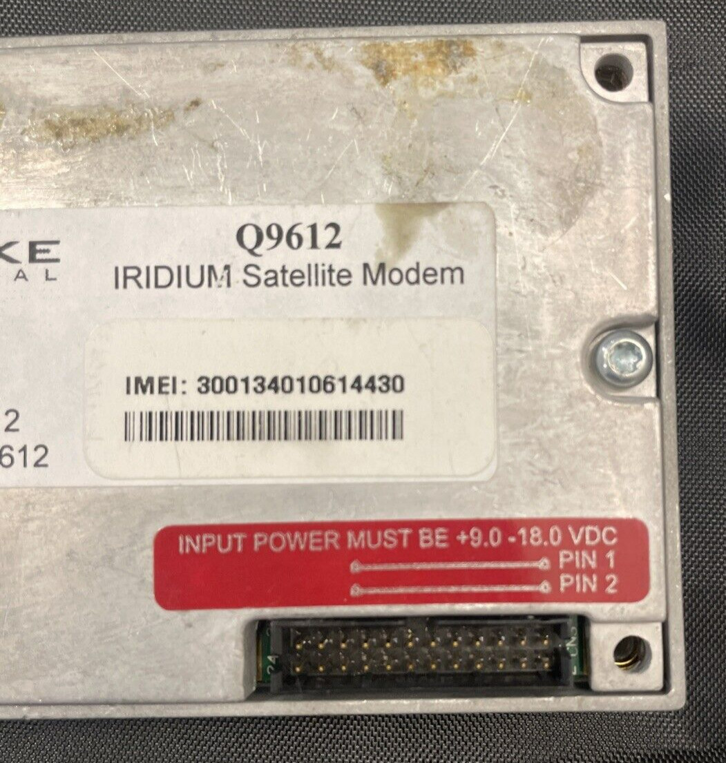 QUAKE GLOBAL Q9612 Iridium Satellite Modem