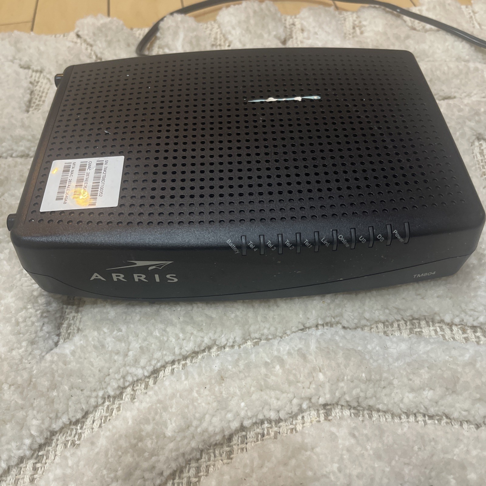ARRIS Touchstone TM804G/CT 3.0 Internet Telephone, Telephony Modem L14
